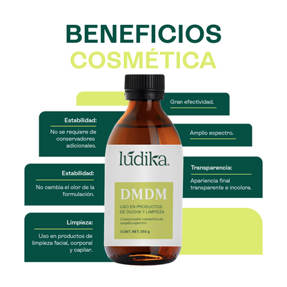 DMDM | Conservador Económico de Amplio Espectro para productos enjuagables o de limpieza