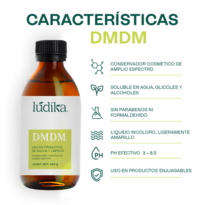 DMDM | Conservador Económico de Amplio Espectro para productos enjuagables o de limpieza