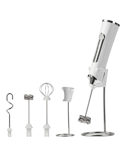 Batidora Portátil Eléctrica | 3 velocidades | 3 cabezales | 4.5 - 5.5V