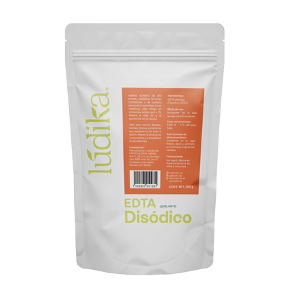 EDTA Disódico | Uso Serum, Tónicos Brumas | El Guardián de tus Fórmulas con pH Neutro y Ácido