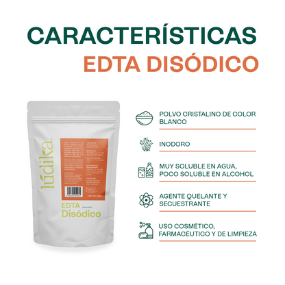 EDTA Disódico | Uso Serum, Tónicos Brumas | El Guardián de tus Fórmulas con pH Neutro y Ácido