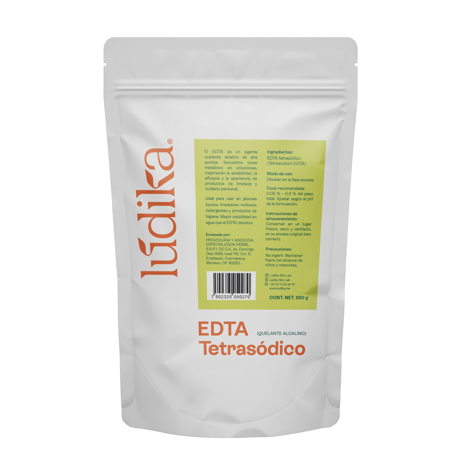 EDTA Tetrasódico | Uso en productos de limpieza |Estabilizador y Potenciador en Jabones y Limpiadores