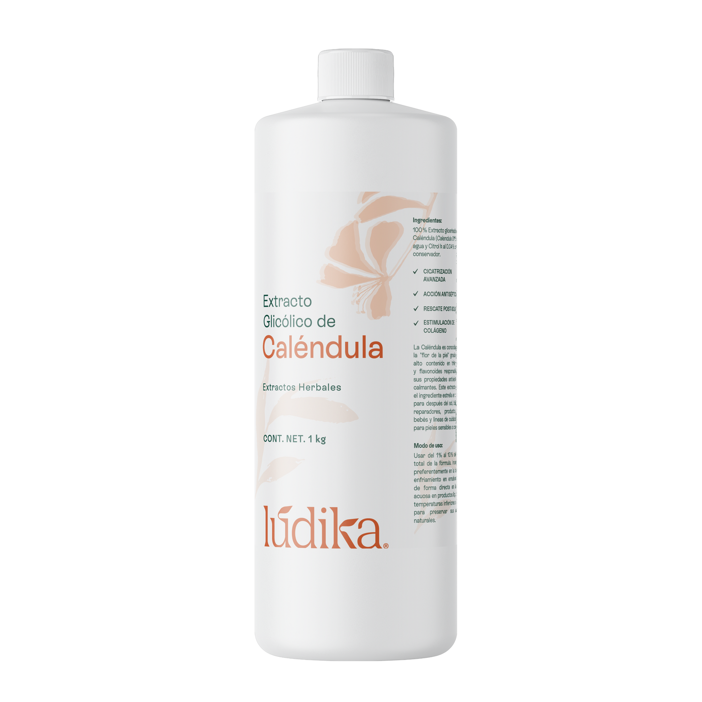 Extracto Glicólico de Caléndula | Facial, Corporal y Capilar | Activo Calmante, Reparador y Anti-Irritante