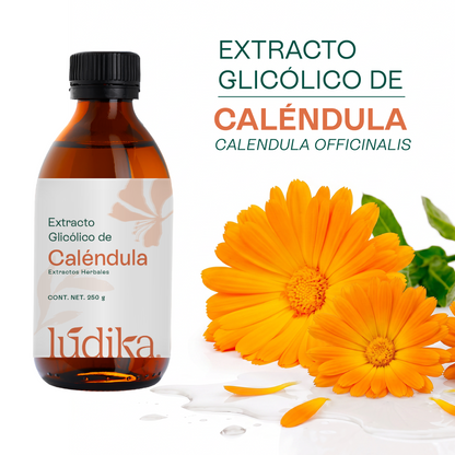 Extracto Glicólico de Caléndula | Facial, Corporal y Capilar | Activo Calmante, Reparador y Anti-Irritante