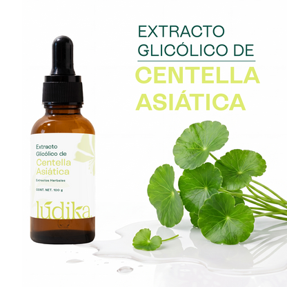 Extracto de Centella Asiática | Facial, Corporal y Capilar | Reparador, Regenerador y Calmante