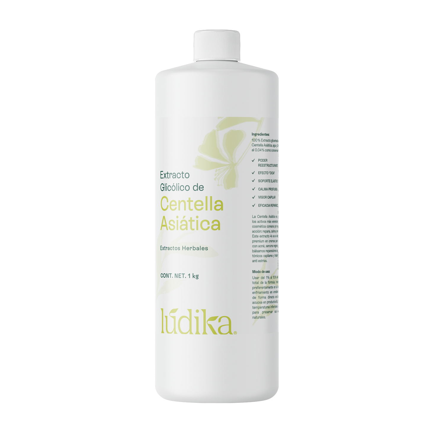 Extracto de Centella Asiática | Facial, Corporal y Capilar | Reparador, Regenerador y Calmante