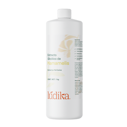 Extracto Glicólico de Hamamelis | Facial, Corporal y Capilar | Activo Astringente, Purificante y Vasoconstrictor