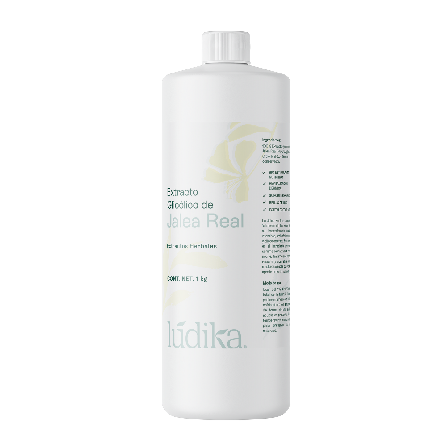 Extracto Glicólico de Jalea Real | Facial, Corporal y Capilar | Activo Revitalizante y Regenerador Antiedad