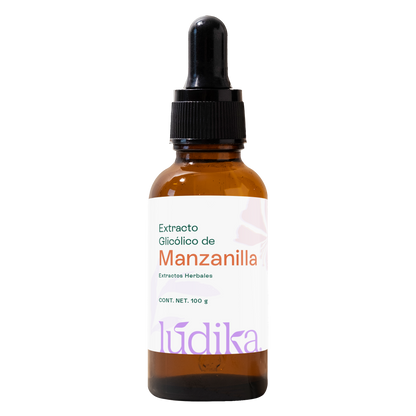 Extracto Glicólico de Manzanilla | Facial, Corporal y Capilar | Activo Calmante, Antiinflamatorio y Reparador