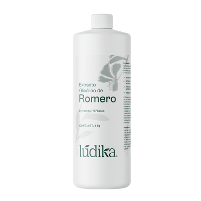 Extracto Glicólico de Romero | Facial, Capilar y Corporal | Activo Antioxidante, Purificante y Estimulante Capilar