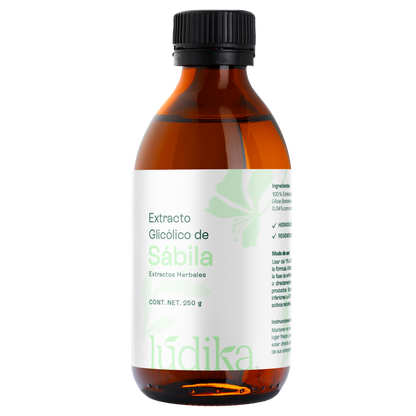Extracto Glicólico de Aloe Vera | Facial, Corporal y Capilar | Activo Hidratante, Calmante y Reparador de la Piel
