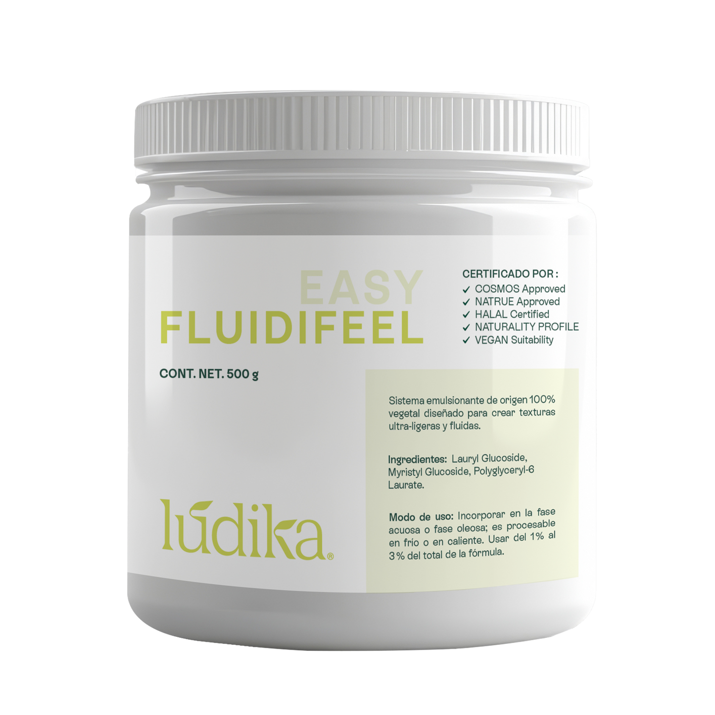 Fluidifeel | Emulsionante | Creador de Texturas Ultra-Fluidas y "Piel Desnuda"