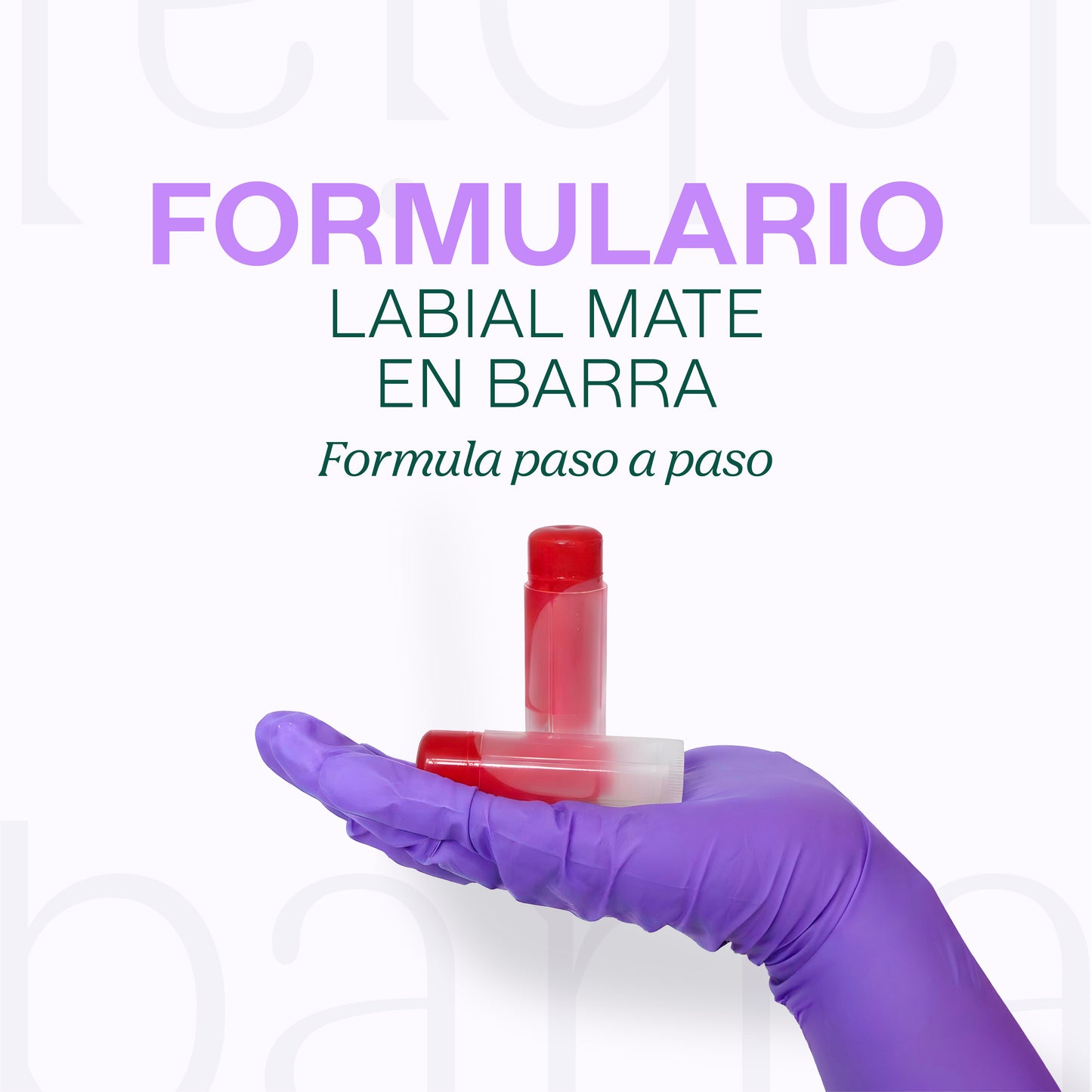 Formulario: Labial Nutritivo en Barra | Mate