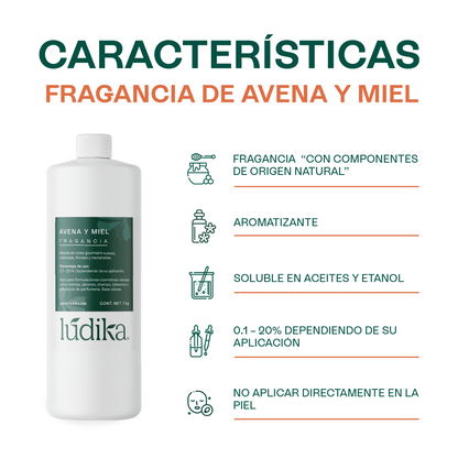 Fragancia de Avena y Miel | Aroma Suave, Dulce y Confortable para tus Sentidos