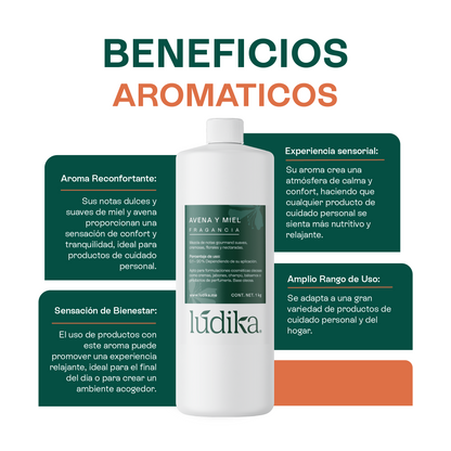 Fragancia de Avena y Miel | Aroma Suave, Dulce y Confortable para tus Sentidos