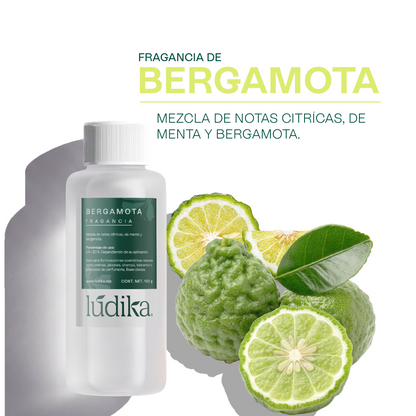 Fragancia de Bergamota Lúdika | Aroma Cítrico, Vibrante y Fresco
