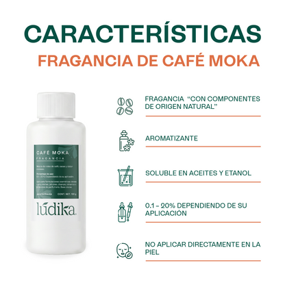 Fragancia de Café Moka | Aroma cálido y tentador, gourmand