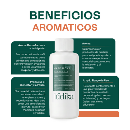 Fragancia de Café Moka | Aroma cálido y tentador, gourmand