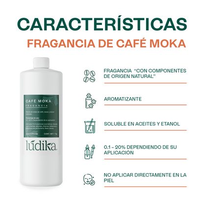 Fragancia de Café Moka | Aroma cálido y tentador, gourmand