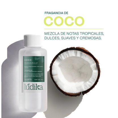 Fragancia de Coco | Aroma Dulce, Exótico y Tropical para tu Piel y Productos
