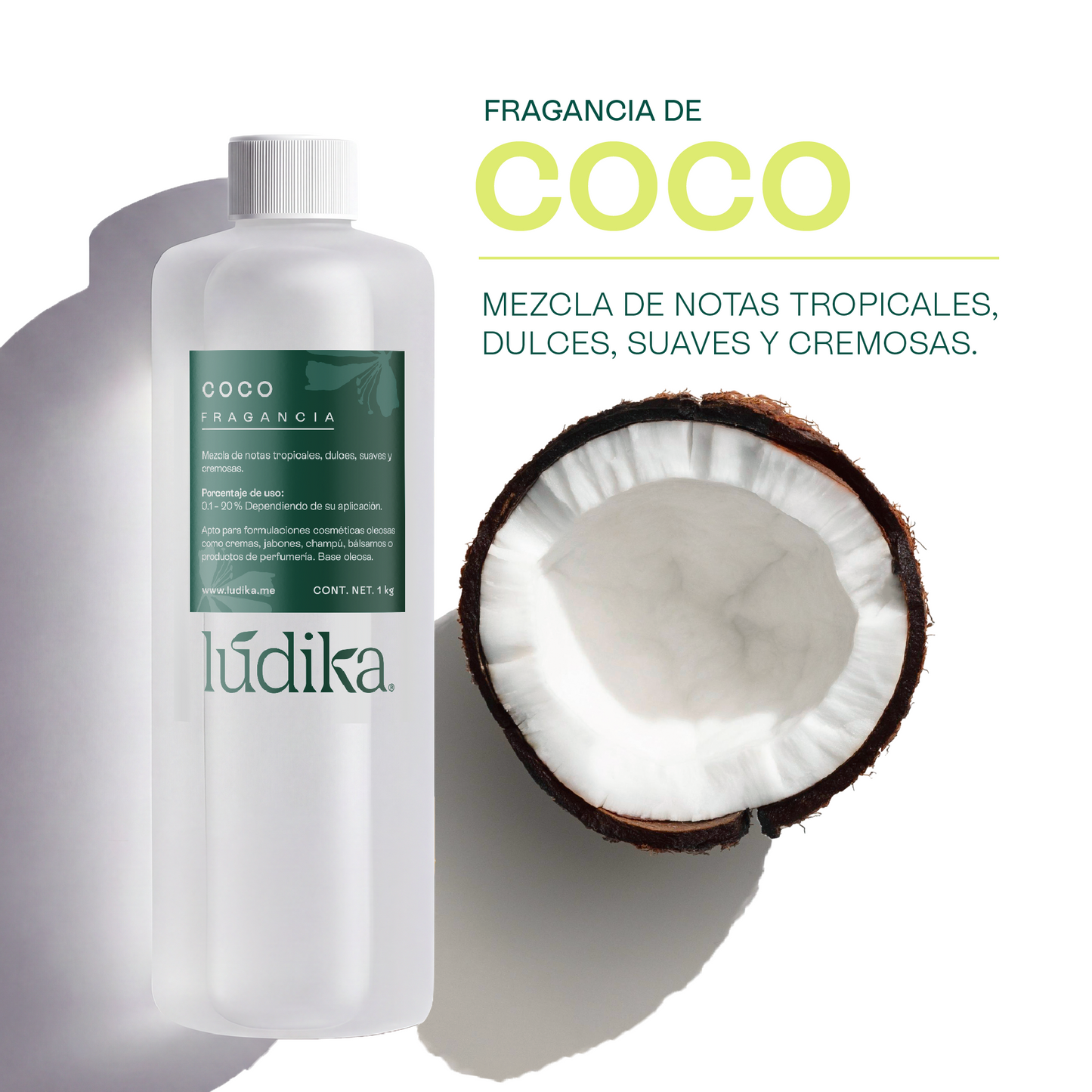 Fragancia de Coco | Aroma Dulce, Exótico y Tropical para tu Piel y Productos