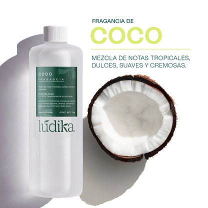 Fragancia de Coco | Aroma Dulce, Exótico y Tropical para tu Piel y Productos
