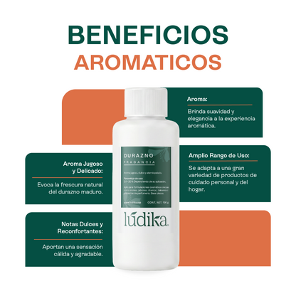 Fragancia de Durazno | Aroma Jugoso, Dulce y Aterciopelado