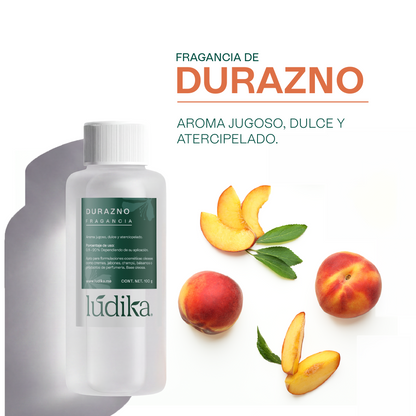 Fragancia de Durazno | Aroma Jugoso, Dulce y Aterciopelado