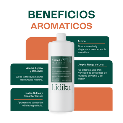 Fragancia de Durazno | Aroma Jugoso, Dulce y Aterciopelado
