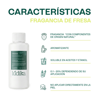 Fragancia de Fresa | Aroma Dulce, Fresco y Frutal