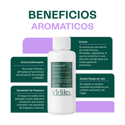 Fragancia de Granada | Aroma Fresco, Afrutado y Vibrante