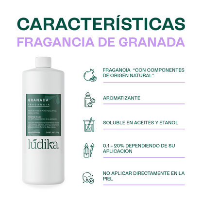 Fragancia de Granada | Aroma Fresco, Afrutado y Vibrante
