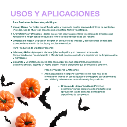 Fragancias de Temporada | Halloween y Navidad | Velas y jabones