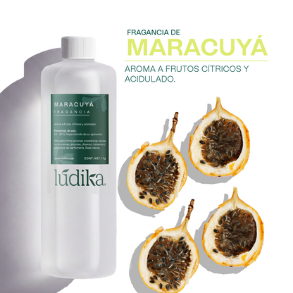 Fragancia de Maracuyá | Aroma a Frutos Cítricos, Acidulada.
