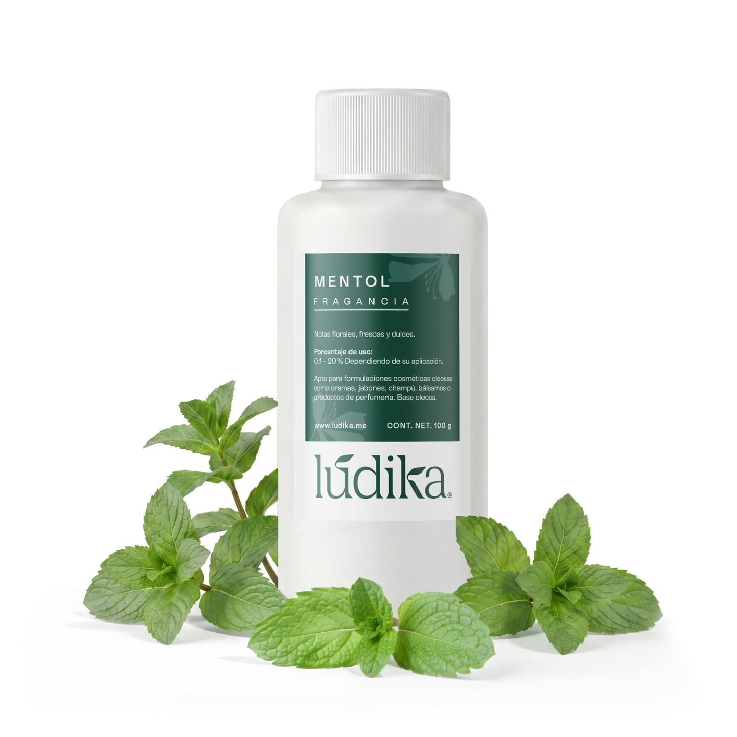 Fragancia de Mentol Lúdika | Aroma Fresco, Penetrante y Purificante