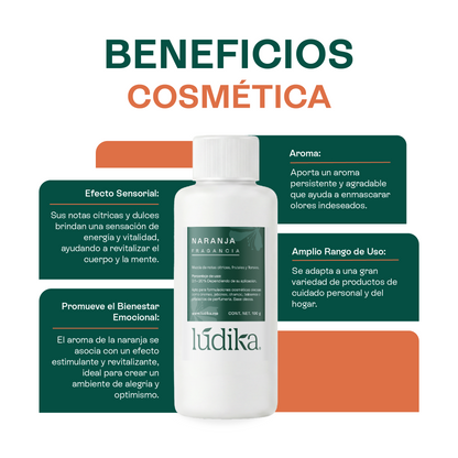Fragancia de Naranja | Aroma Cítrico, Dulce y Energizante