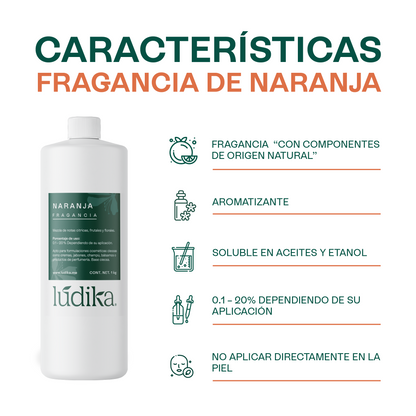 Fragancia de Naranja | Aroma Cítrico, Dulce y Energizante