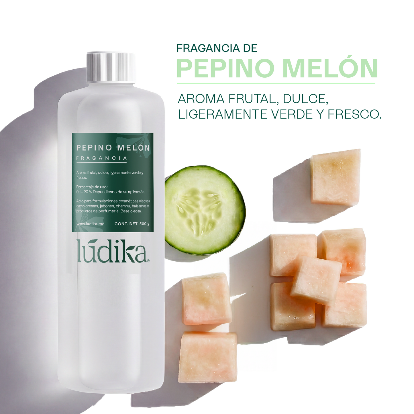 Fragancia de Pepino Melon | Aroma Frutal, Dulce y Fresca. Ligeramente Verde