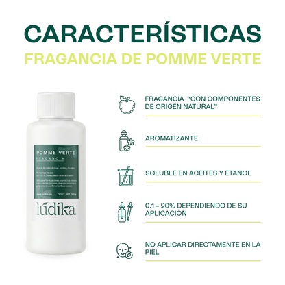 Fragancia de Pomme verte | Aroma Frutal, Fresco y Crujiente