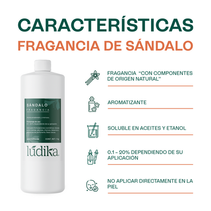Fragancia de Sándalo | Aroma Cálido, Terroso y Relajante