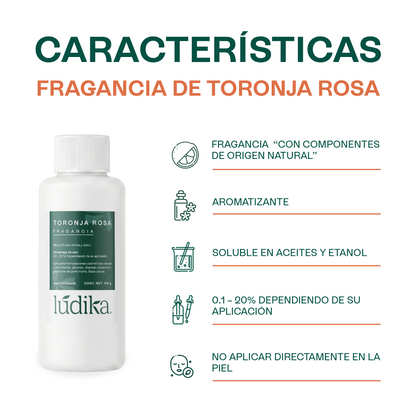 Fragancia de Toronja Rosa | Aroma Cítrico, Dulce y Revitalizante