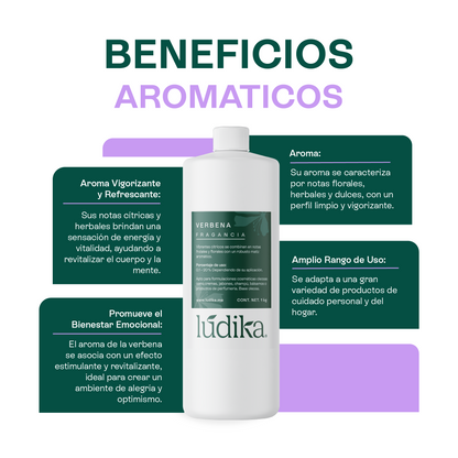 Fragancia de Verbena | Aroma Cítrico, Herbal y Revitalizante