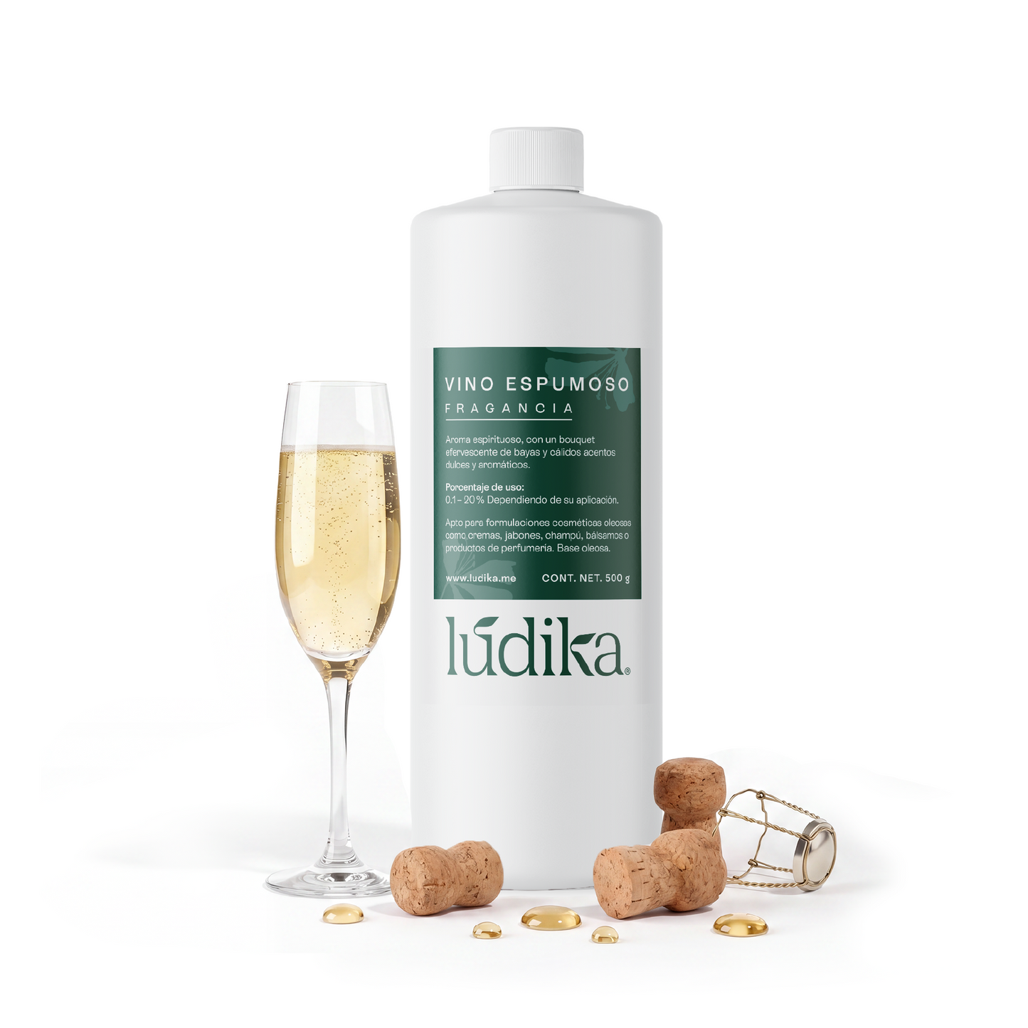 Fragancia de Vino Espumoso | Aroma Espiritoso Bouquet Efervescente de Bayas con Cálidos Acentos Dulces y Aromáticos