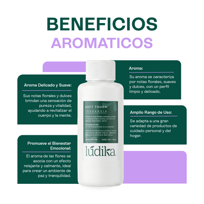 Fragancia Soft Touch | Aroma Floral, Suave y Delicado