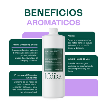 Fragancia Soft Touch | Aroma Floral, Suave y Delicado