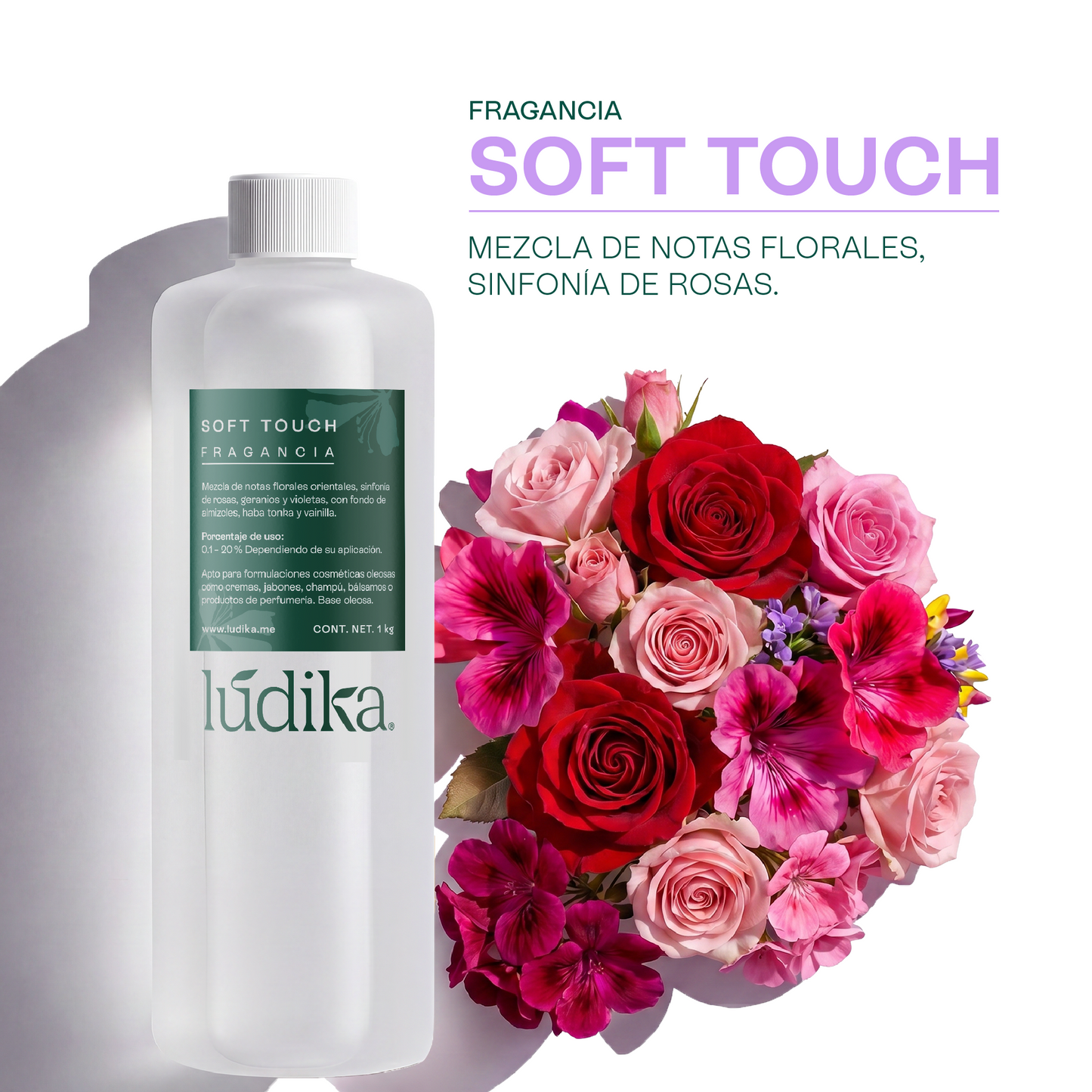 Fragancia Soft Touch | Aroma Floral, Suave y Delicado