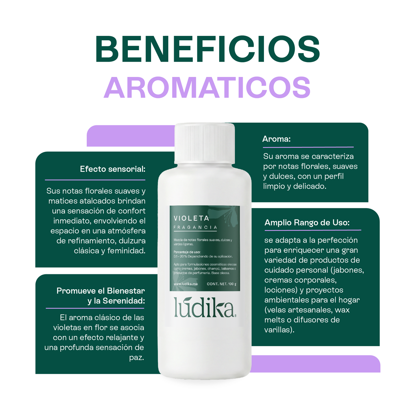 Fragancia de Violeta | Aroma clásico que evoca nostalgia y feminidad