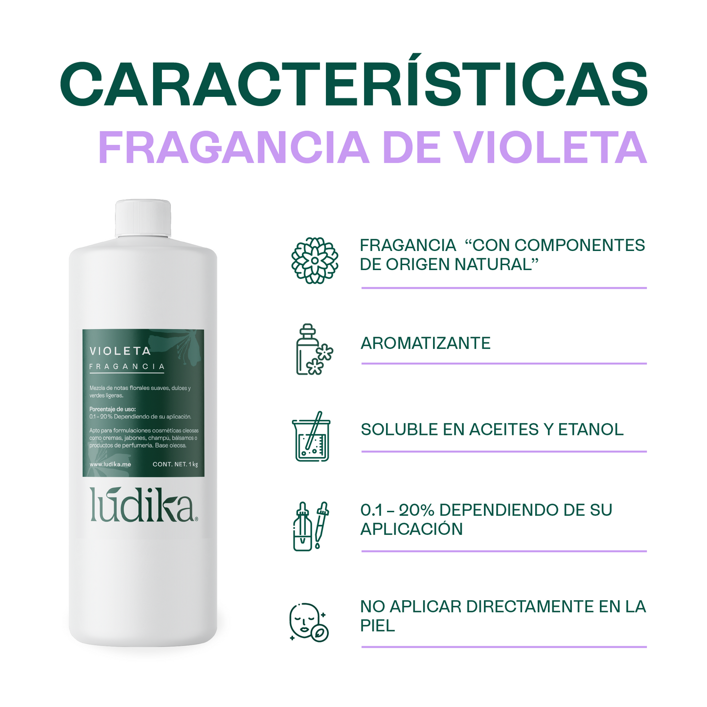 Fragancia de Violeta | Aroma clásico que evoca nostalgia y feminidad