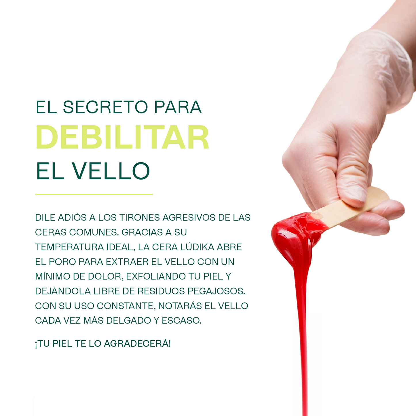 Cera Española Frutos Rojos | Depilación Suave y Precisa | Ideal para Piel Sensible y Zonas Delicadas