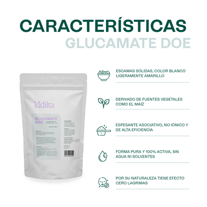 Glucamate DOE Escamas PEG – 120 | Facial, Corporal y Capilar | Espesante Asociativo Ultra-Suave